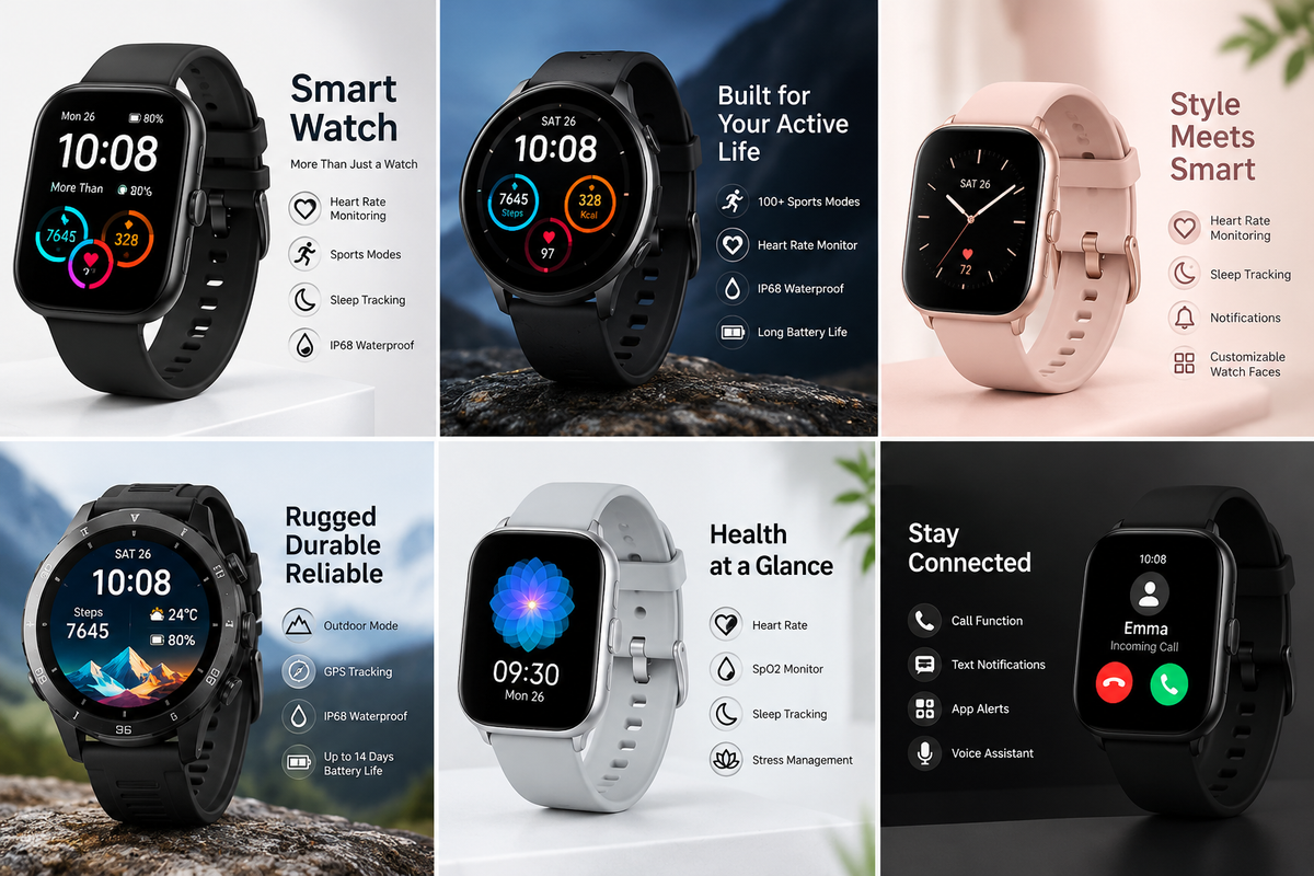 Smart Watches Online in Pakistan | Naya Daur Hub