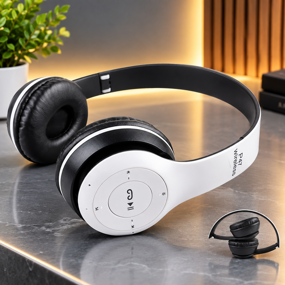 P47 Wireless Headphones – Bluetooth Headset | Premium Sound & Deep Bass
