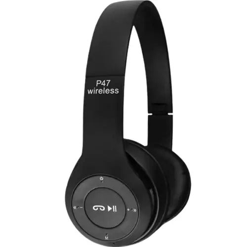 P47 Wireless Headphones – Bluetooth Headset | Premium Sound & Deep Bass
