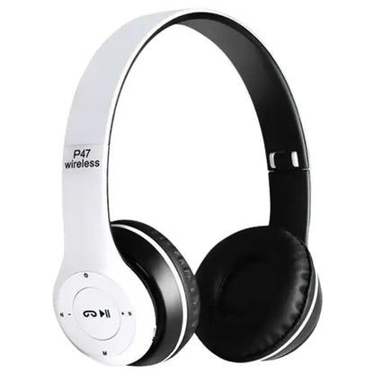 P47 Wireless Headphones – Bluetooth Headset | Premium Sound & Deep Bass