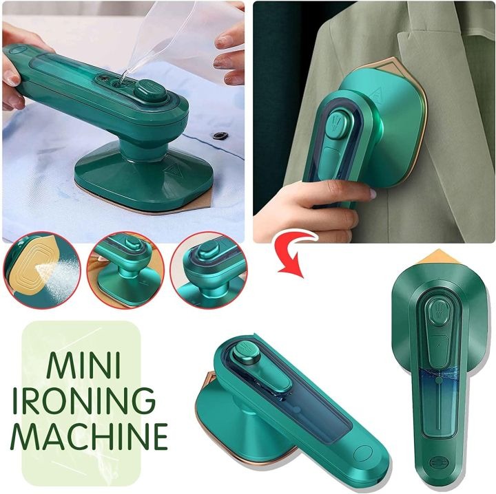 Portable mini electric steam iron