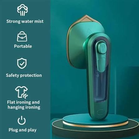 Portable mini electric steam iron
