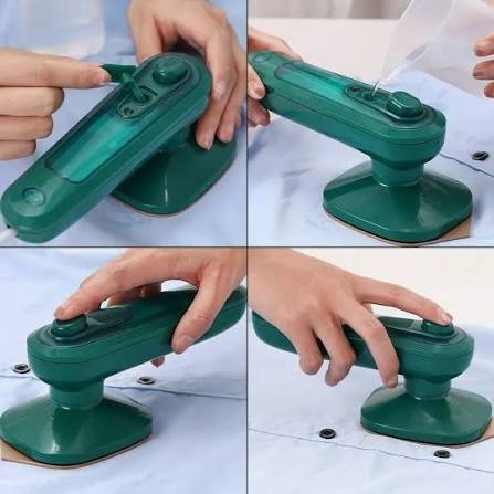 Portable mini electric steam iron