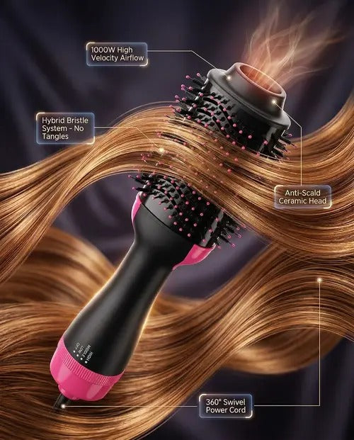 One Step 3-in-1 Hair Dryer & Styler – Hair Dryer, Volumizer & Styler