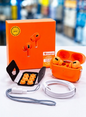 AirPods Pro 2 Orange Colour Style ANC Wireless Earbuds – Premium Sound & Charging Case