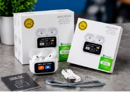 A9 AirPods Pro Style ANC/ENC Wireless Earbuds – Touch Control & Noise Reduction
