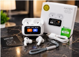 A9 AirPods Pro Style ANC/ENC Wireless Earbuds – Touch Control & Noise Reduction